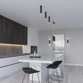 Castro fekete mennyezeti lámpa - Sollux