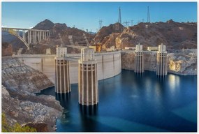 Poszterek 120x80 Gát Tájkép