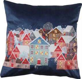 Velvet Land Karácsonyi Párnahuzat 45x45cm