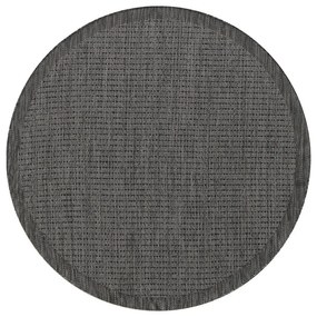 Sötétszürke kerek kültéri szőnyeg ø 120 cm Giza – Ayyildiz Carpets