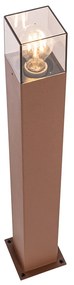 Ipari kültéri állólámpa rozsdabarna 70 cm IP44 - Denmark
