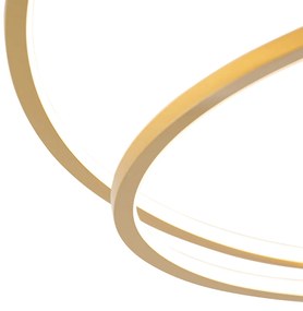 Arany mennyezeti lámpa 78 cm LED-del, 3 fokozatú fényerő-szabályozóval - Rowin