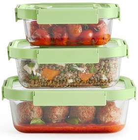 Élelmiszertartó doboz szett 3 db-os – Lékué