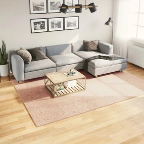HUARTE púderszínű rövid szálú puha és mosható szőnyeg 200x280cm