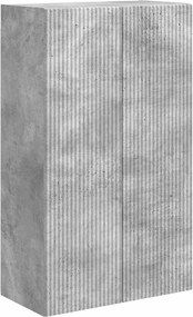 vidaXL TV Fali Szekrény Beton Szürke 59,5 x 31 x 100 cm Faanyag