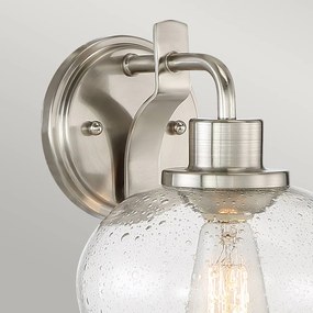 Elstead Lighting QUOIZLE QZ-TRILOGY1-BN Fali lámpa 1x60W/E27