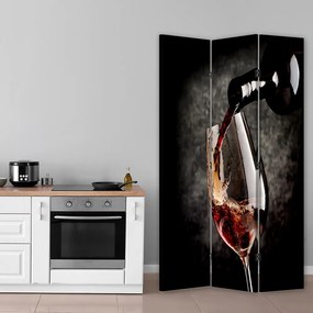 Gario Paraván Vörösbor illata Méret: 180 x 170 cm, Kivitelezés: Forgó paraván 360°