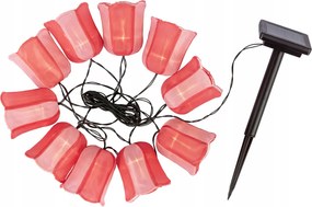 Szolár lámpa beszúrható kerti girland Livarno Home