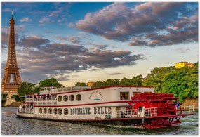 Poszterek 185x125 Eiffel-torony Paris France