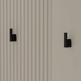 Akasztópanel 85, szürkésbarna Taupe/silverjack tölgy, DOMCA
