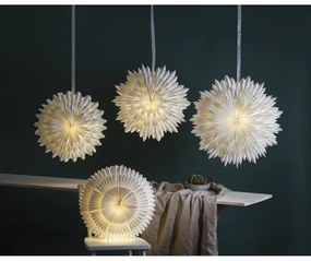 Fehér karácsonyi fénydekoráció ø 50 cm Frost - Star Trading