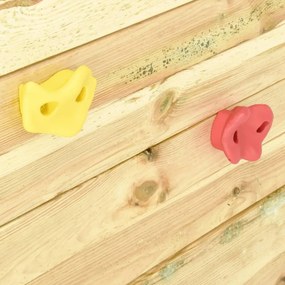 impregnált fenyőfa mászóka 240 x 100 x 170 cm