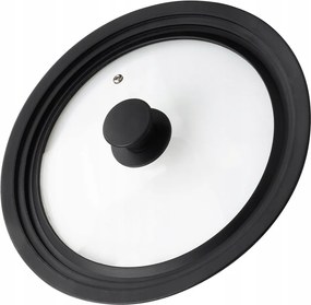 Univerzális Szilikon Üveg Fedél Serpenyő Edényhez 24 26 28 cm