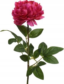 Mesterséges ág Bazsarózsa rózsaszín Fukszia szimpla nád XL 72cm