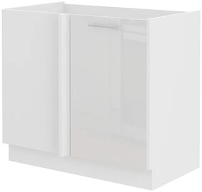 Alsó konyhaszekrény Lavera 105 ND 1F BB (fehér + fényes fehér). 1032340