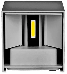 LED Kültéri fali lámpa LED/11W/230V 3000K IP65 szürke