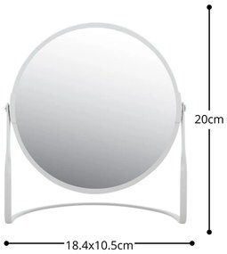 Kozmetikai nagyítós tükör (ötszörös nagyítás) ø 18 cm Akira – Spirella