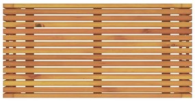 Dohányzóasztal Barna 90 x 45 x 35 cm tömör akácfa