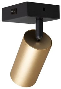 Brilagi -LED fényerőszabályozható fali spotlámpa SELE 1xGU10/6,5W/230V fekete/arany