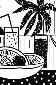 Poszter 53x81cm Trópusi játék