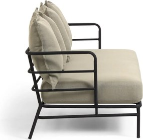 Mareluz bézs fémszerkezetű kerti kanapé - Kave Home