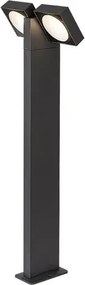 Telde kültéri állólámpa 14w 900lm ip54 antracit állítható 75cm magas