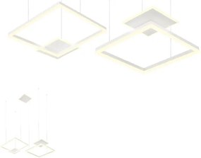 Redo 01-2614 - LED dimmelhető kábeles csillár SIGUA LED/137W/230V CRI 90 fehér