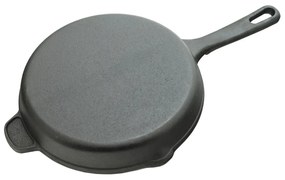 Cattara 13061 Grillserpenyő fogantyúval Duo öntöttvas, átmérő 25 cm