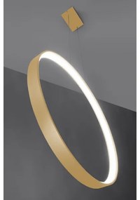 Thoro TH.221 - LED Csillár zsinóron RIO LED/30W/230V CRI95 4000K átm. 55 cm arany