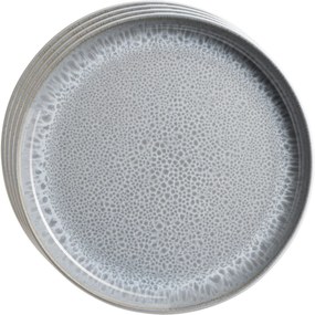 Mäser Lunaria Grey desszert tálkészlet, 20 cm, 4 db
