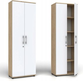 Modern Ifjúsági Gardróbszekrény Diákoknak Zárható Könyvespolc