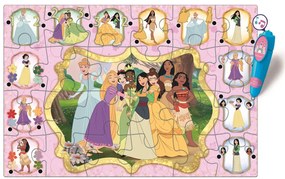 Disney Hercegnők Reunion interaktív 24 db-os puzzle Clementoni