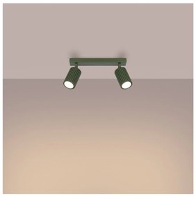 Zöld spotlámpa 6,5x30 cm Gleam – Sollux