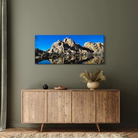 A tükröződő sziklák képe (120x50 cm)