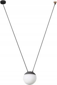 Faro Mine Glass Space függeszték, szürke, opálüveg, E27, 1x15W, 200