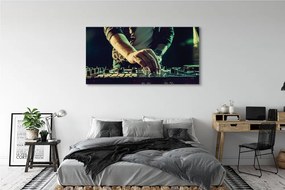Canvas képek Konzol DJ fejhallgató 140x70 cm