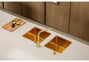 ALVEUS 1103381 - Mosogató QUADRIX 45x45 cm monarch bronz