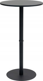 Hereford magas asztal kerek 60 cm fekete