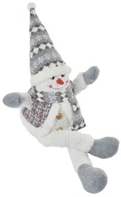 LED karácsonyi dekoráció 6xLED/3xAA hóember