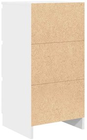 fehér szerelt fa tálalószekrény 37,5x35x76 cm