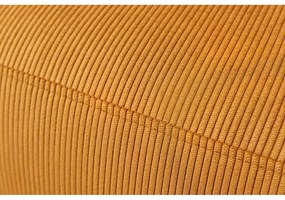 Okkersárga bársony sarokkanapé Enjoy – Bobochic Paris