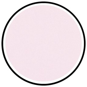 Világos rózsaszín gumis jersey lepedő 140x200 cm Amber – Restilo
