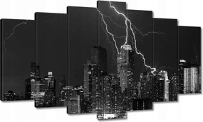 Festmények 140x80 Villámok New Yorkban