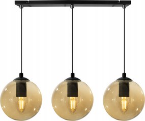 Mennyezeti Lámpa Lógó Csillár Hármas Díszléc Üveg Gömb Választás