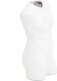 Férfi felsőtest váza Fehér
