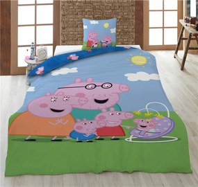 Peppa malac New Member ágyneműhuzat 140×200cm, 65×65 cm