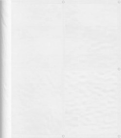 vidaXL fehér 100% oxford poliészter erkélyparaván 120 x 800 cm