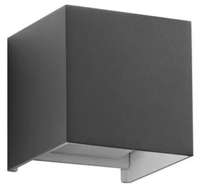 Ideal Lux - LED Kültéri fali lámpa ATOM LED/12W/230V IP54 antracit