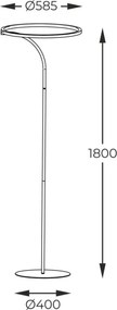 Zuma Line CORIT E82907-31 Plafonlámpa 1x24W/LED 4000K 2832lm IP20