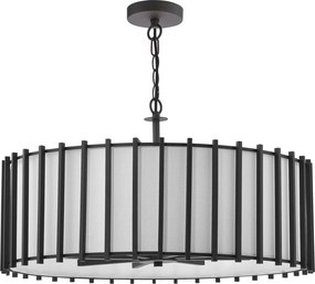 Dar Lighting modern függeszték cagliari matt fekete elefántcsont darcag0822